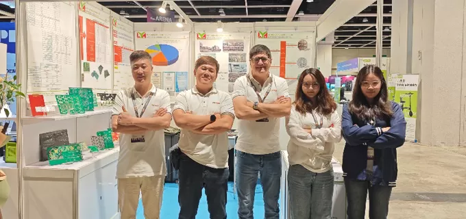 WeiYuanDa PCB на выставке Hong Kong Electronics Fair 2025 — укрепление глобальных партнерских отношений с WYD Italia